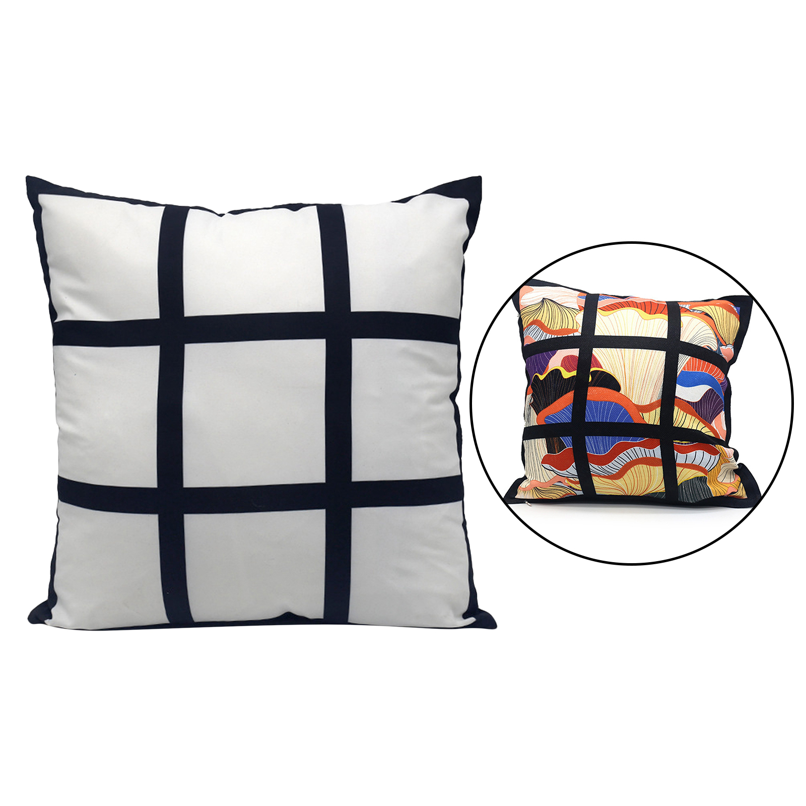 10pcs/lot Sublimation Blanks P - مراجعة Pillow Cover Sublimation وسعره