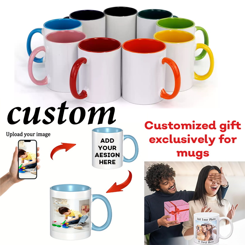 Custom Ceramic Mug Color Insid - مراجعة Sublimation Mug White وسعره