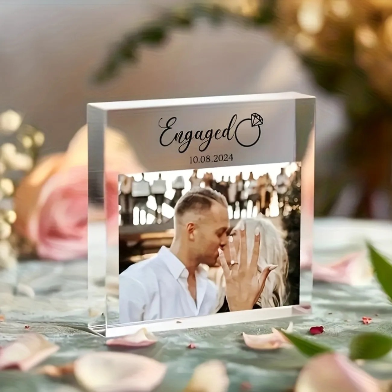 [2D Flat] Personalized Acrylic - مراجعة Photo Acrylic Block وسعره