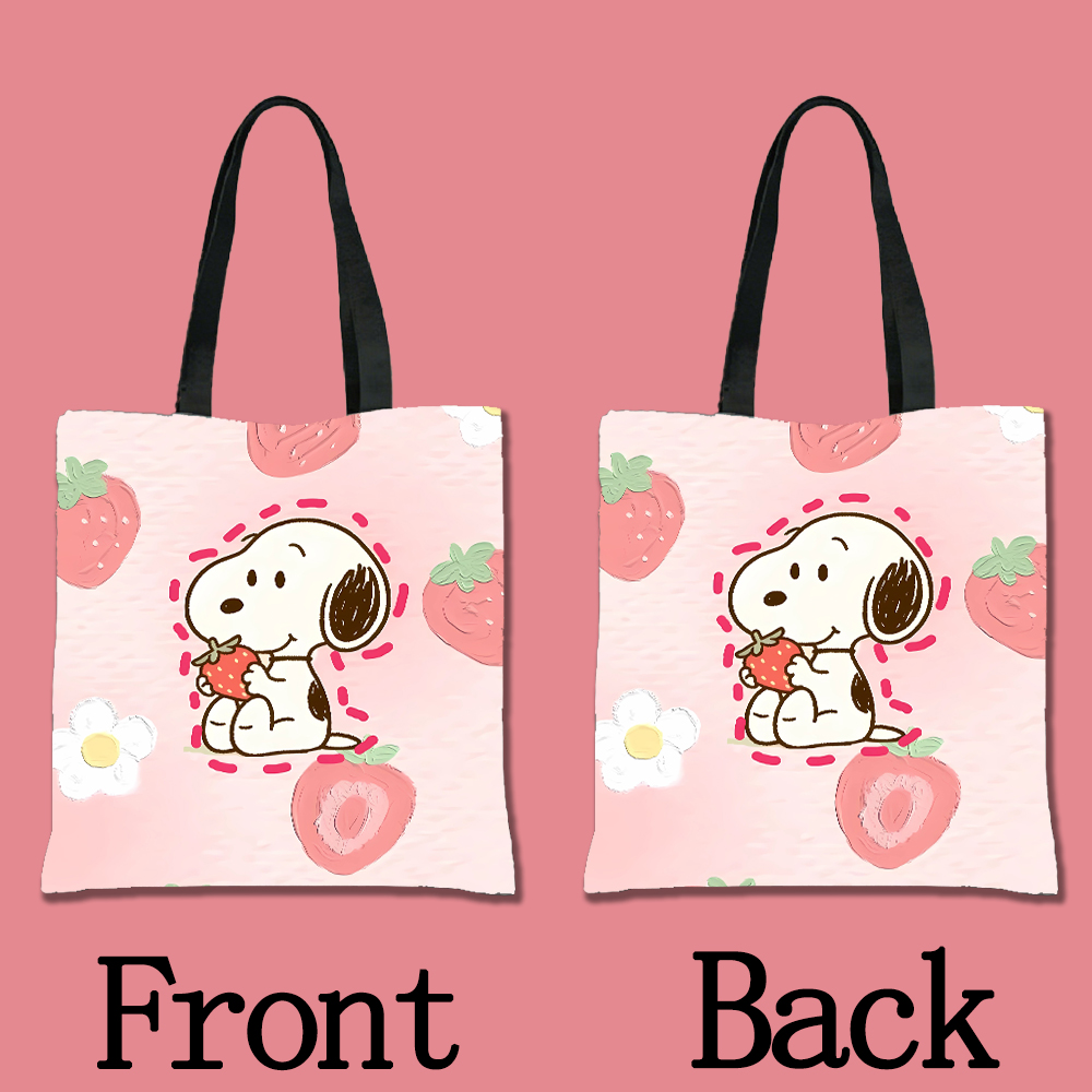 Snoopys Sublimation Canvas Bag - مراجعة Tote Bag Sublimation وسعره