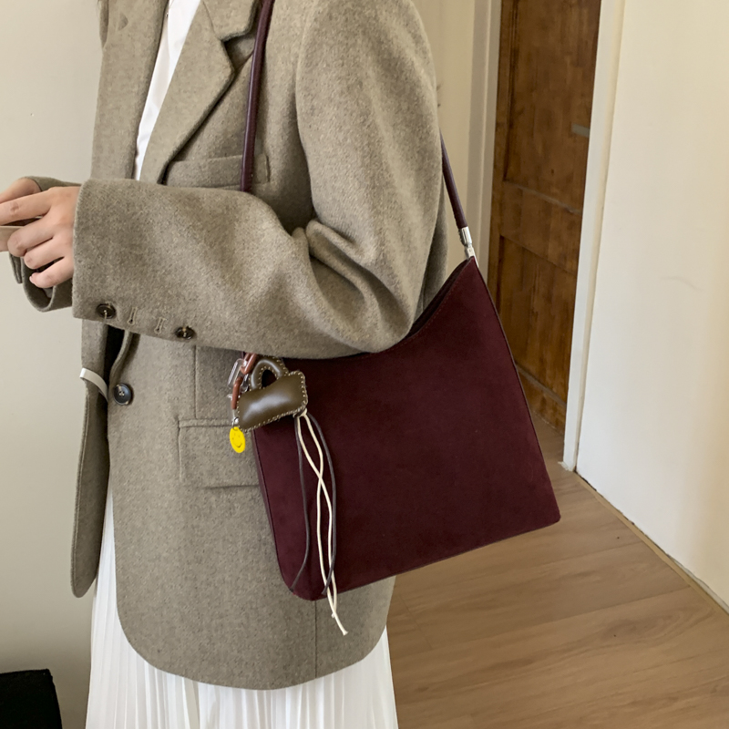 MOODS 2025 Autumn New PU Suede - مراجعة Tote Bag Sublimation وسعره