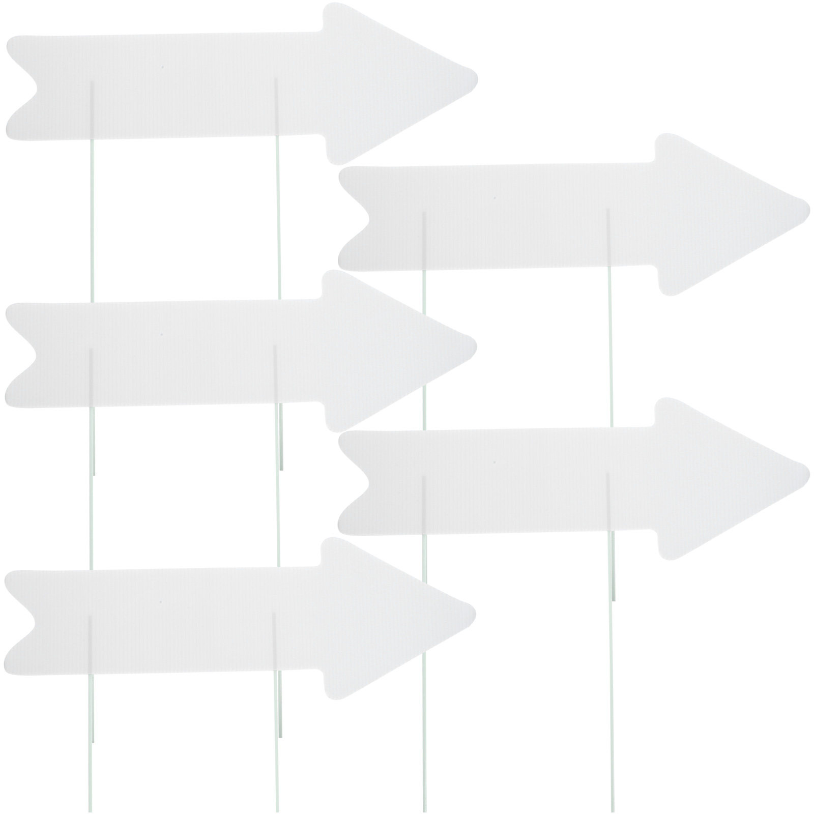 5Pcs Blank Yard Garden Signs P - مراجعة Yard Sign Blank وسعره