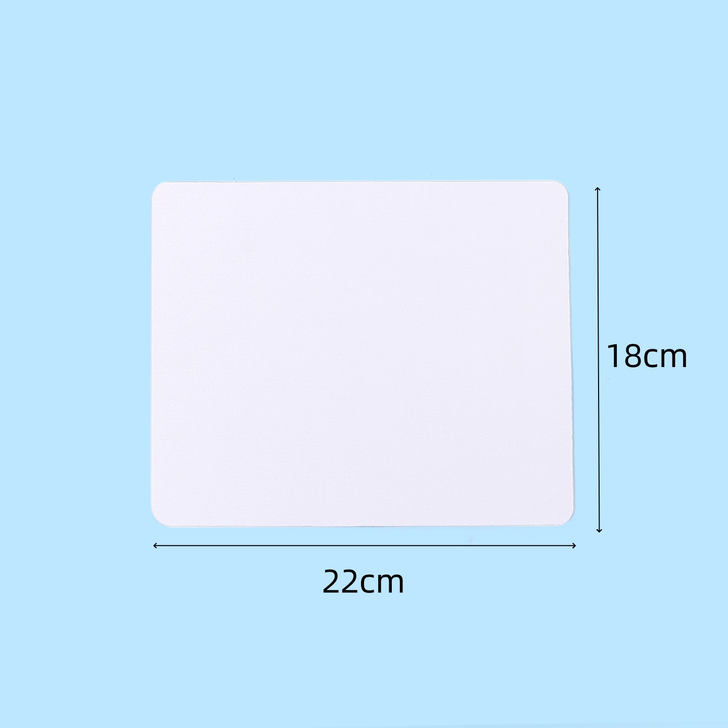 20pc/lot 22*18cm Blank Sublima - مراجعة Mouse Pad Blank Sublimation وسعره