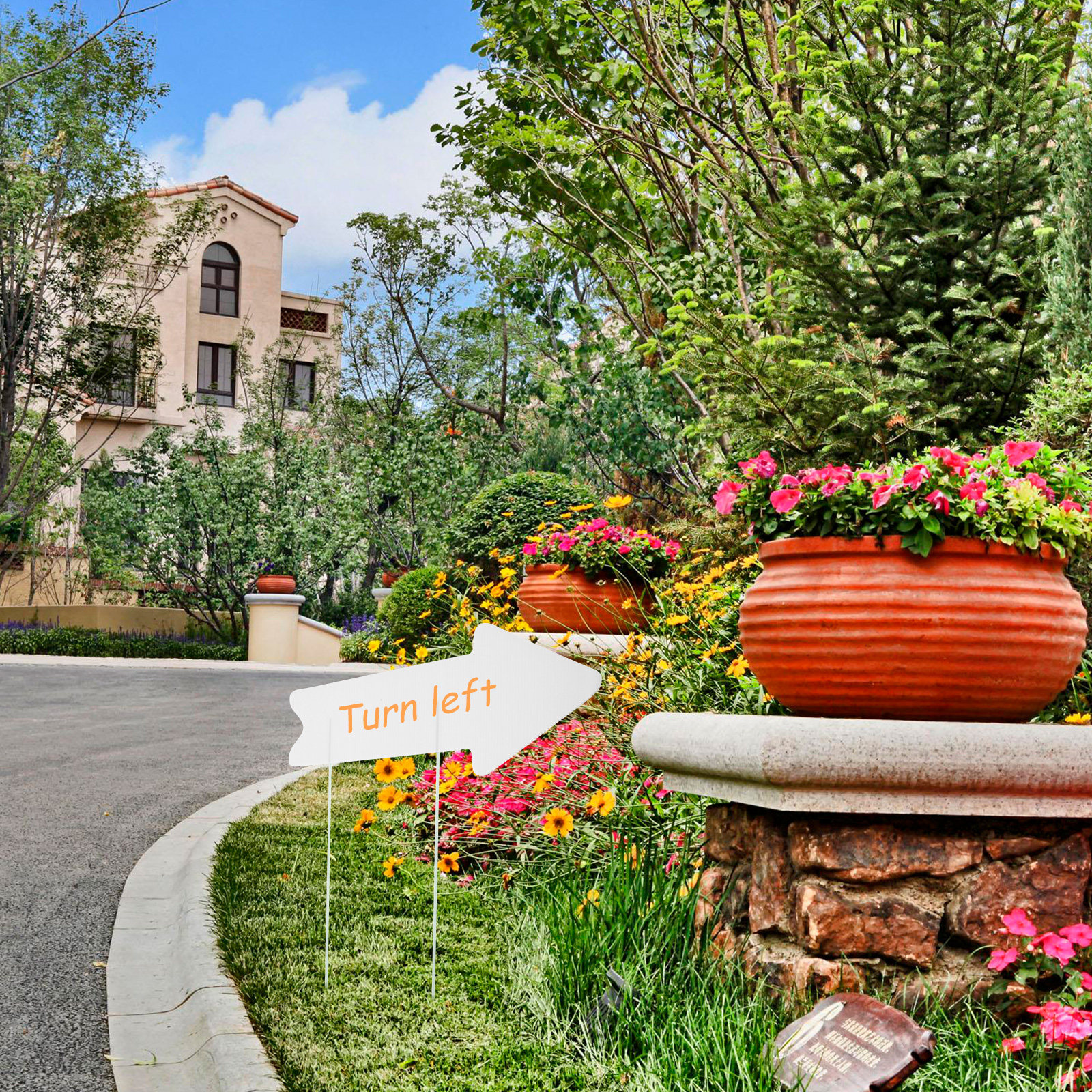 5Pcs Blank Yard Signs Plastic  - مراجعة Yard Sign Blank وسعره