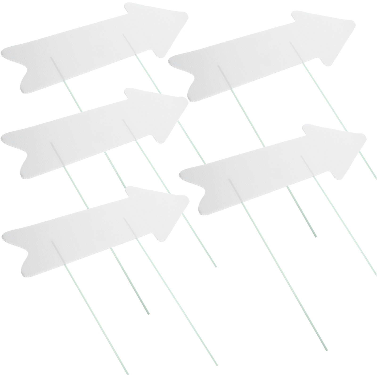 5Pcs Blank Yard Signs Plastic  - مراجعة Yard Sign Blank وسعره