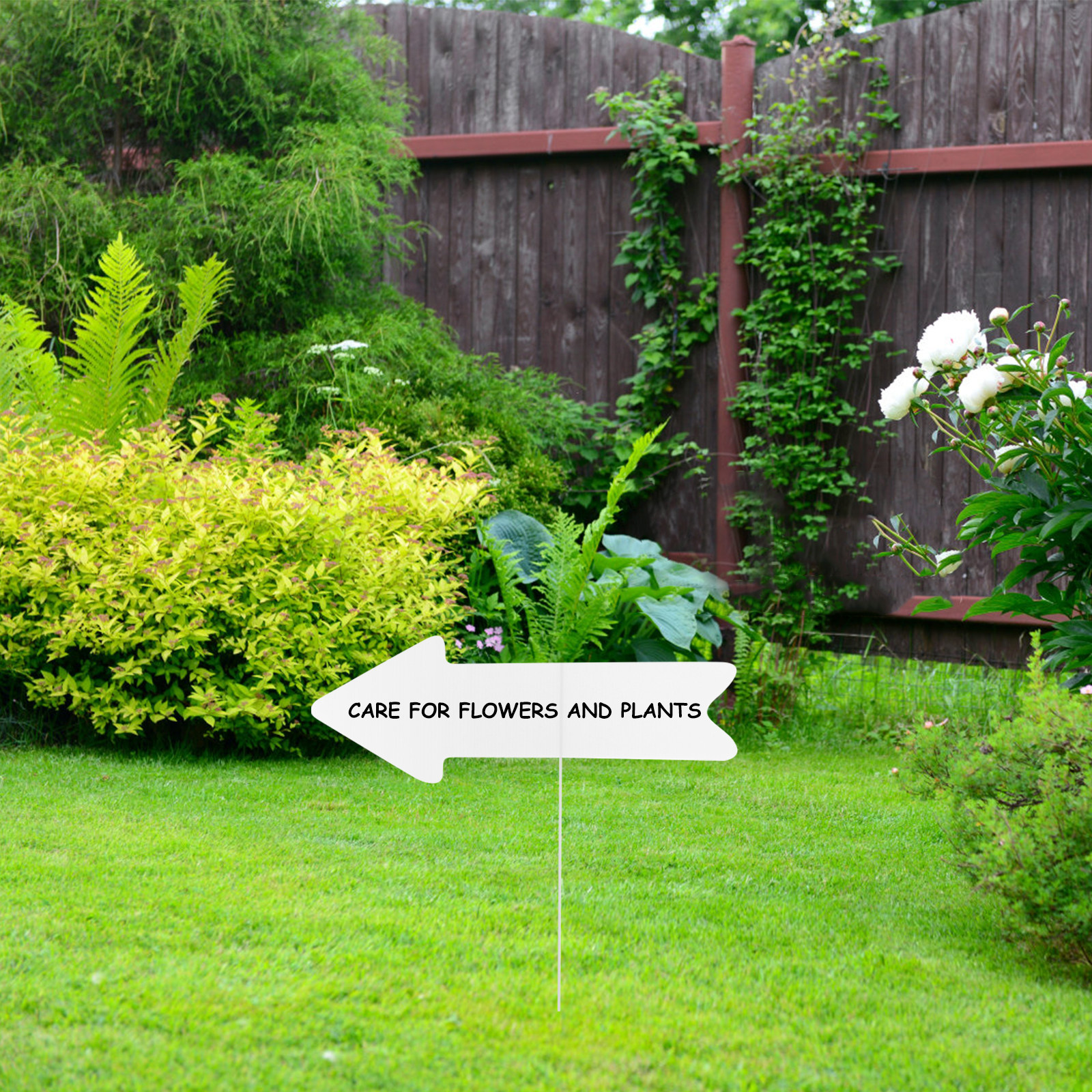 5Pcs Blank Yard Signs with Sta - مراجعة Yard Sign Blank وسعره