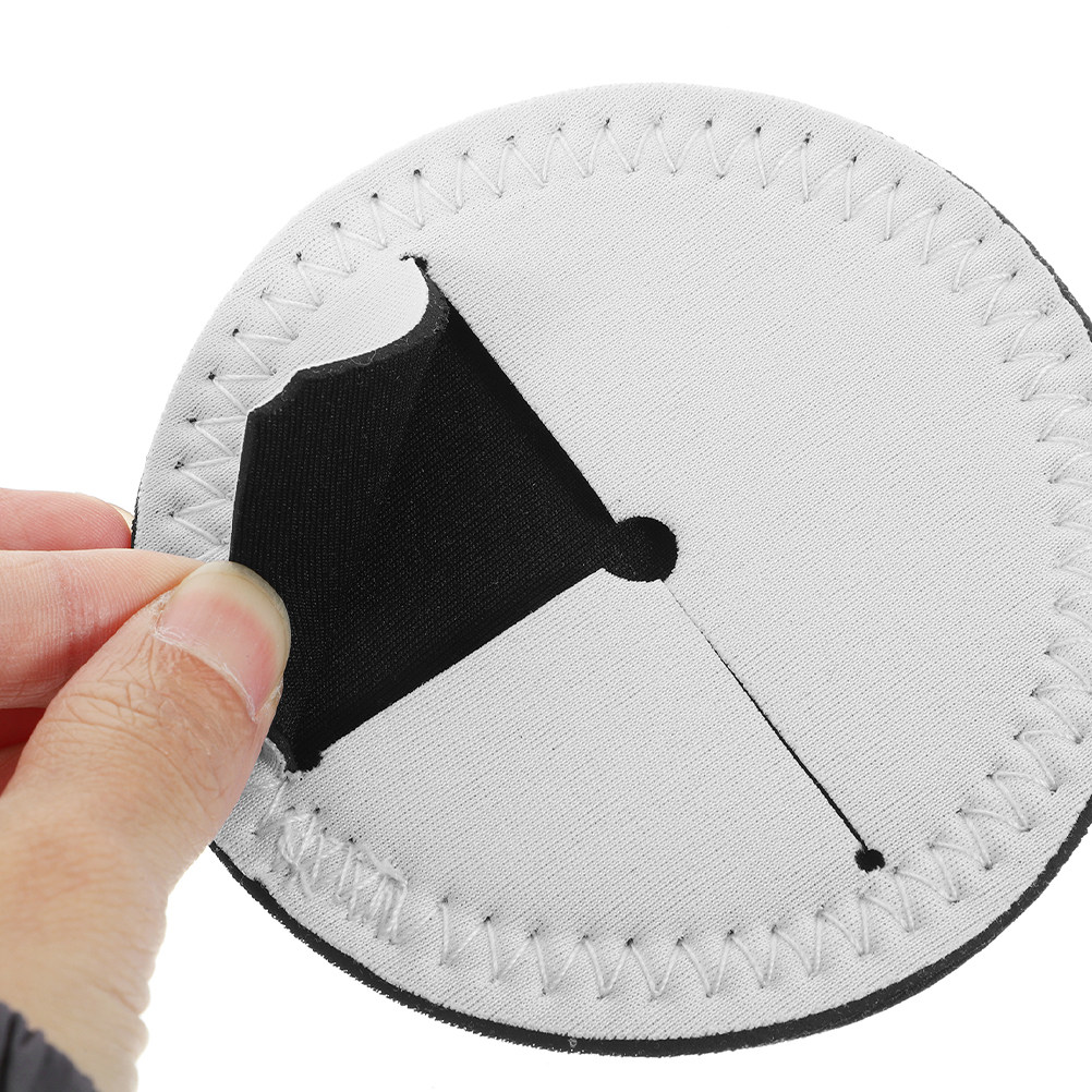 5Pcs White Round Blank Wine Gl - مراجعة Coaster Sublimation Blank وسعره