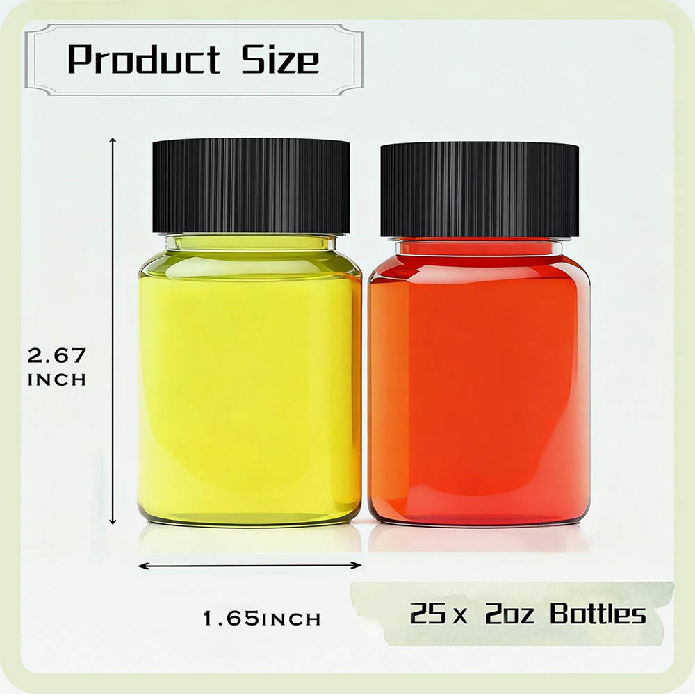 25 Pack 2oz Plastic Shot Bottl - مراجعة Water Bottle Blank وسعره