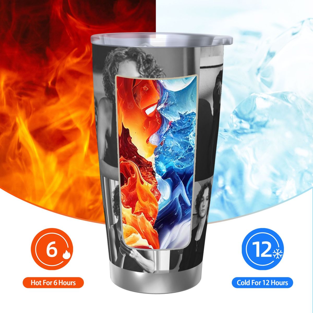 Black And White Mason Thames C - مراجعة Tumbler 20Oz White وسعره