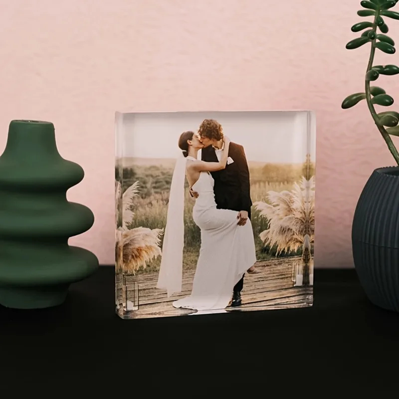 Custom Acrylic Anniversary Pho - مراجعة Photo Acrylic Block وسعره